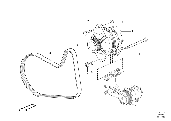 Генератор BOSCH 1 986 A00 917