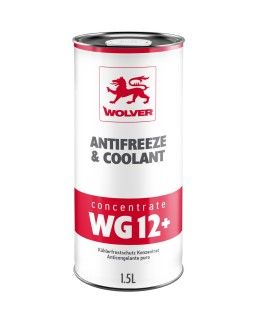 Концентрат антифризу та охолоджуючої рідини Wolver WG12+ 1.5л