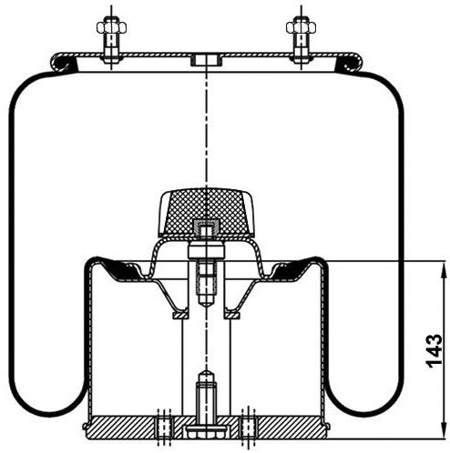 Пневморесори зі стаканом сталь RIDER RD 7940K