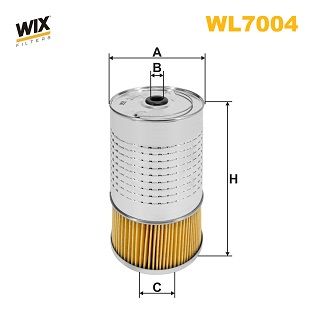Фільтр масляний WIX WX WL7004