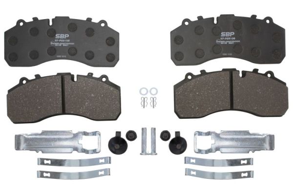 Колодки гальмівні дискові SBP 07-P29108